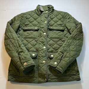NWT J.Crew Quilted Downtown Field Jacket